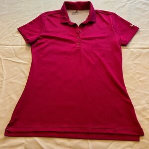 Nike Women's Magenta Button Down Shirt